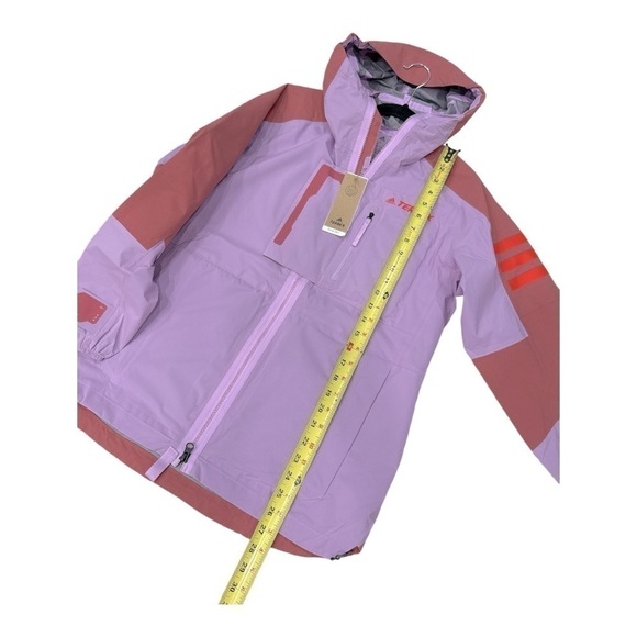Adidas
Adidas Women's Terrex Xploric RAIN.RDY Mountain Jacket Blilil/Wonred Sz M - Picture 5 of 14